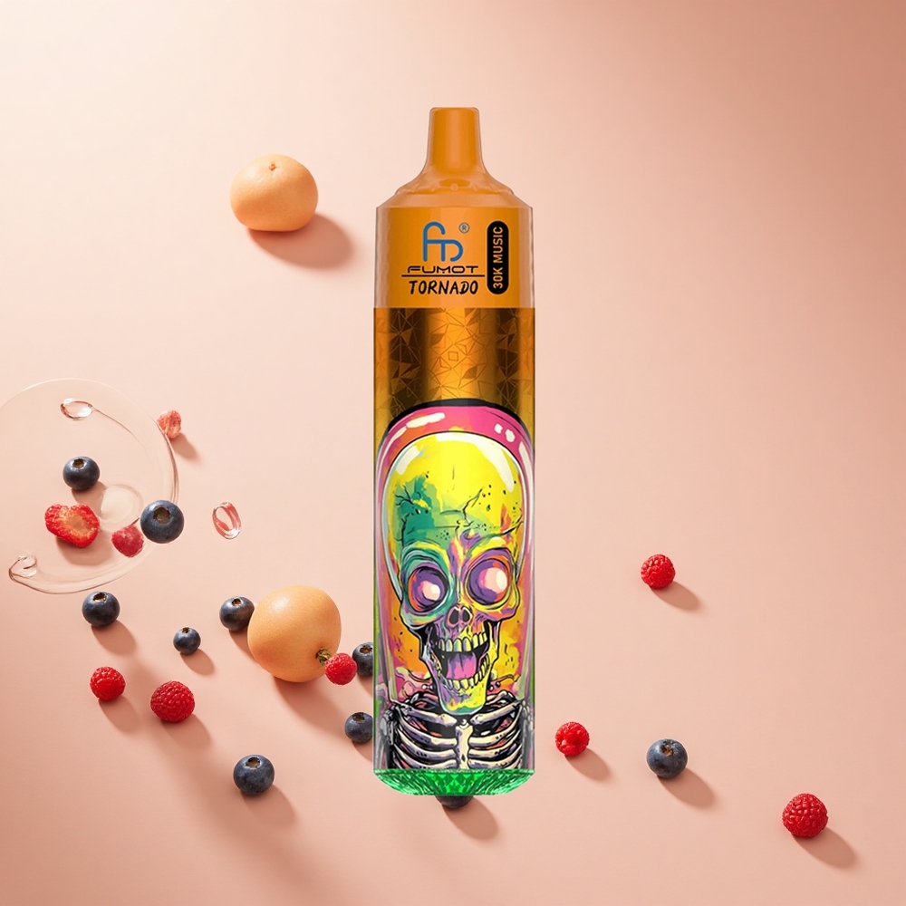 Áfonya Málna Fumot RandM Tornado 30000 Puffs hungary wholesale 30mL előtöltött