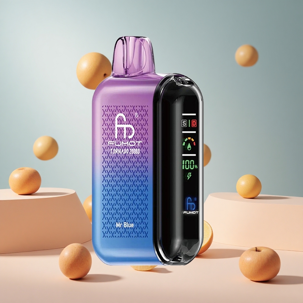 Kék Fumot Tornado 20000 Puffs Hungary Wholesale Dual Mesh Coil