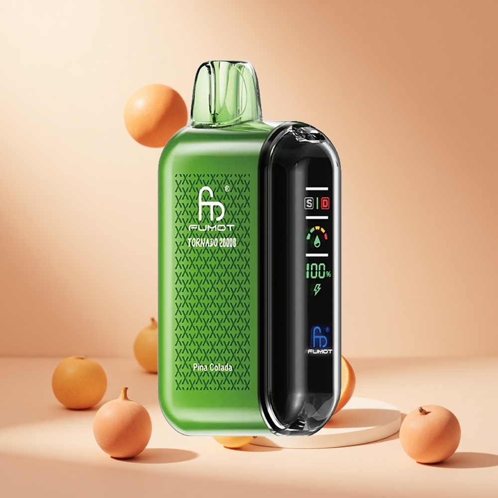 Pina Kolád íz Fumot Tornado 20000 Puffs hungary wholesale Duális Mesh Coil