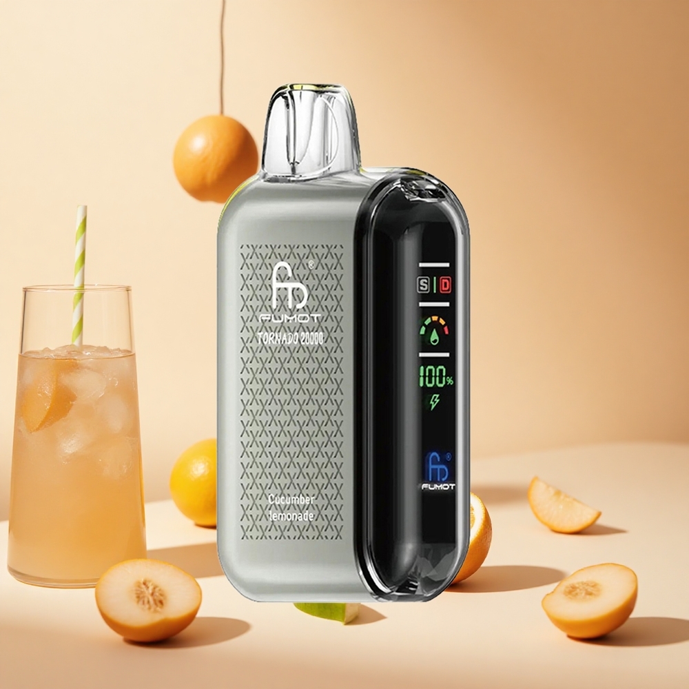 Uborkás Limonádé Fumot Tornado 20000 Puffs hungary wholesale Duális Mesh Coil