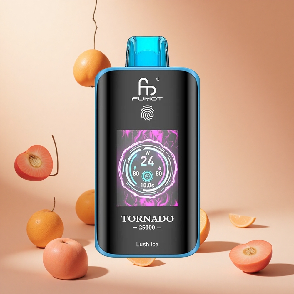 Lush Ice Íz Fumot Tornado 25000 Puffs hungary wholesale HD Képernyő