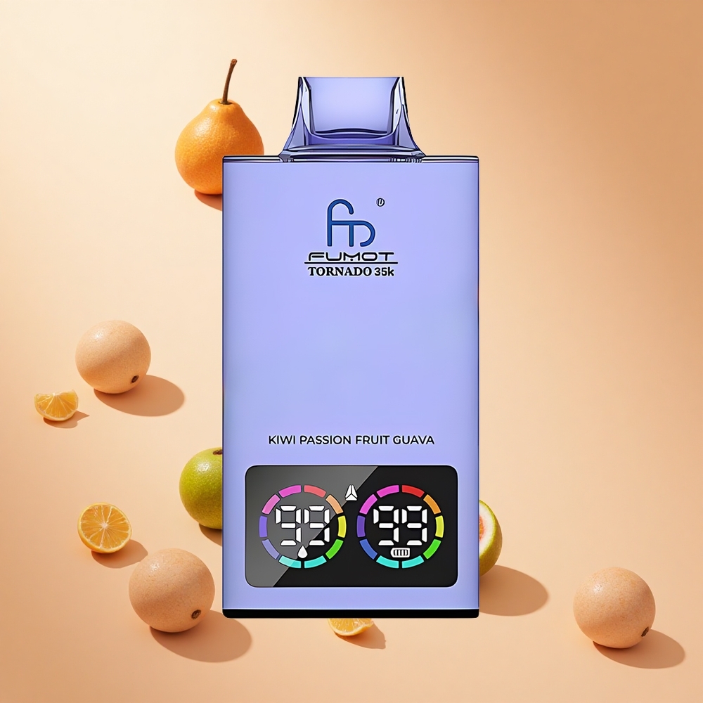 Kivi Passiógyümölcs Guava Fumot Tornado 35000 Puffs hungary wholesale Duális Mesh