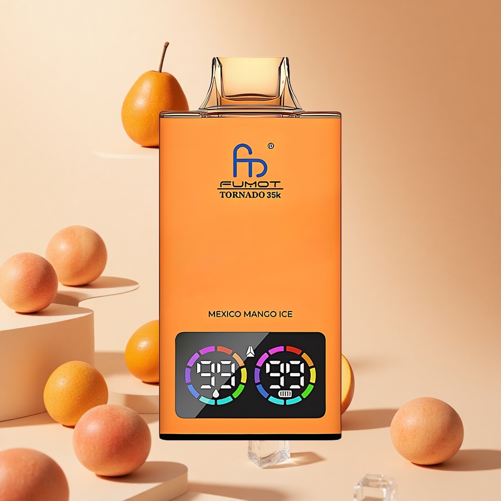 Mexikói Mango Jég Fumot Tornado 35000 15ml e-folyadékdel hungary wholesale Dual Mesh Coil