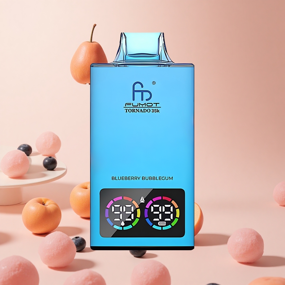 Áfonya Buborékrágó Fumot Tornado 35000 hungary wholesale Duális Mesh Coil