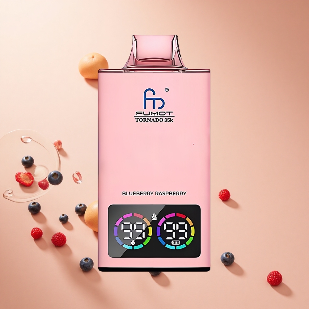 Áfonya-Málna Fumot Tornado 35000 puffs hungary wholesale Duális Mesh tekercs