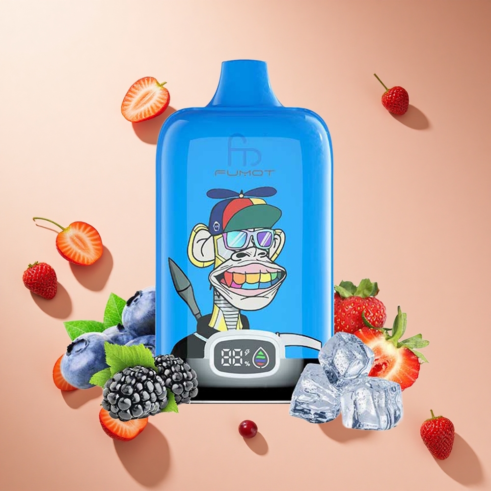 Eper Szőlő Fumot Tornado Digital Box 12000 Puffs hungary wholesale MTL húzás aktivált