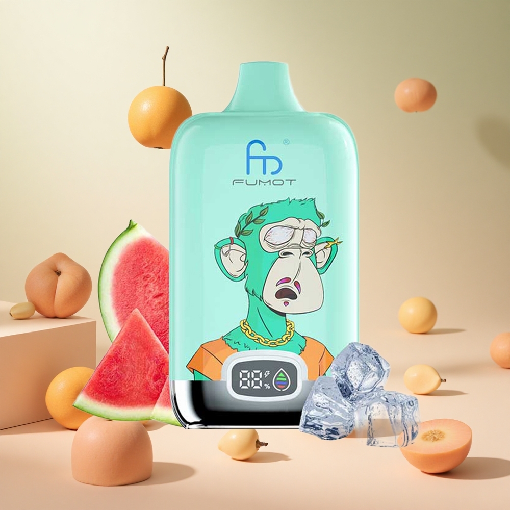 Hűvös Menta Fumot Tornado Digital Box 12000 Puffs hungary wholesale Mesh Coil és Type-C Töltés