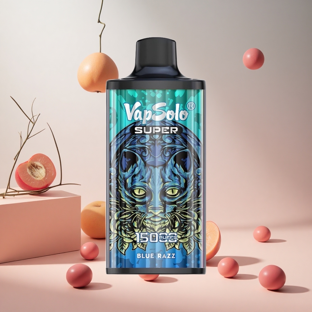 Kék Málna Vapsolo Super 15000 Puffs hungary wholesale 40ml e-folyadék