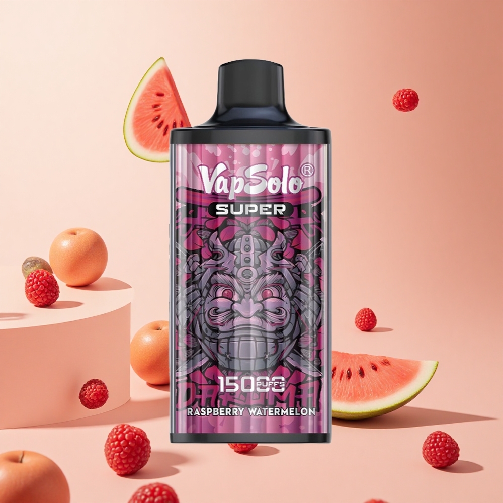 Málna Görögdinnye Vapsolo Super 15000 Puffs hungary wholesale 40ml e-folyadék