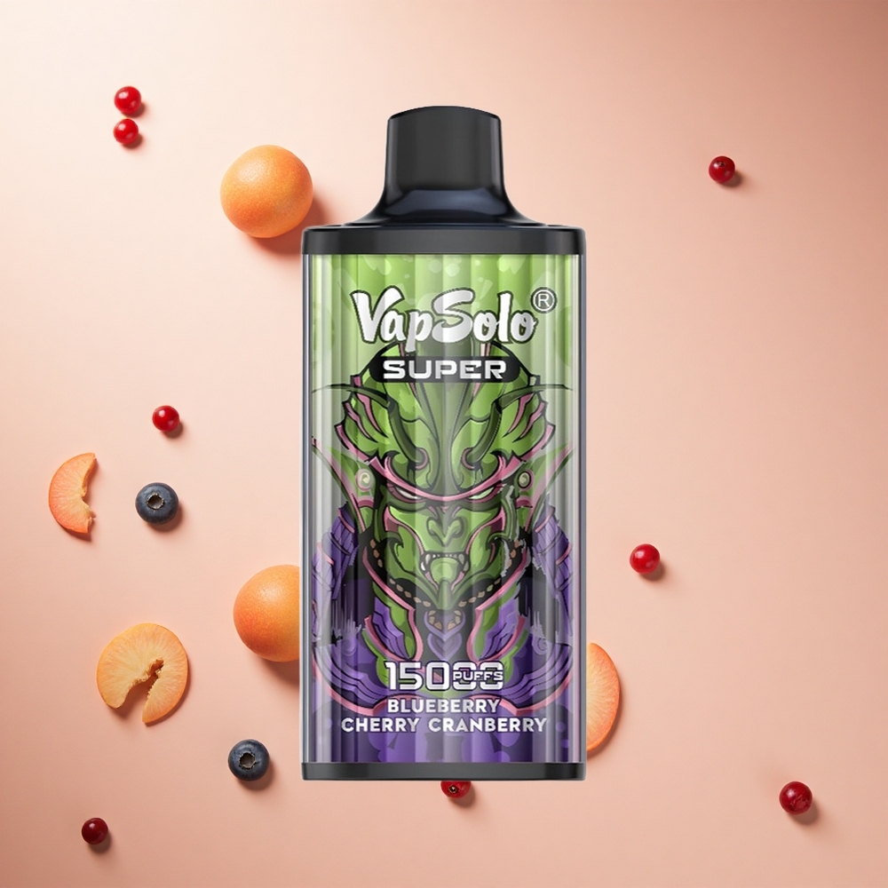 Áfonya-Cseresznye-Áfonya Vapsolo Super 15000 Puffs hungary wholesale 40mL