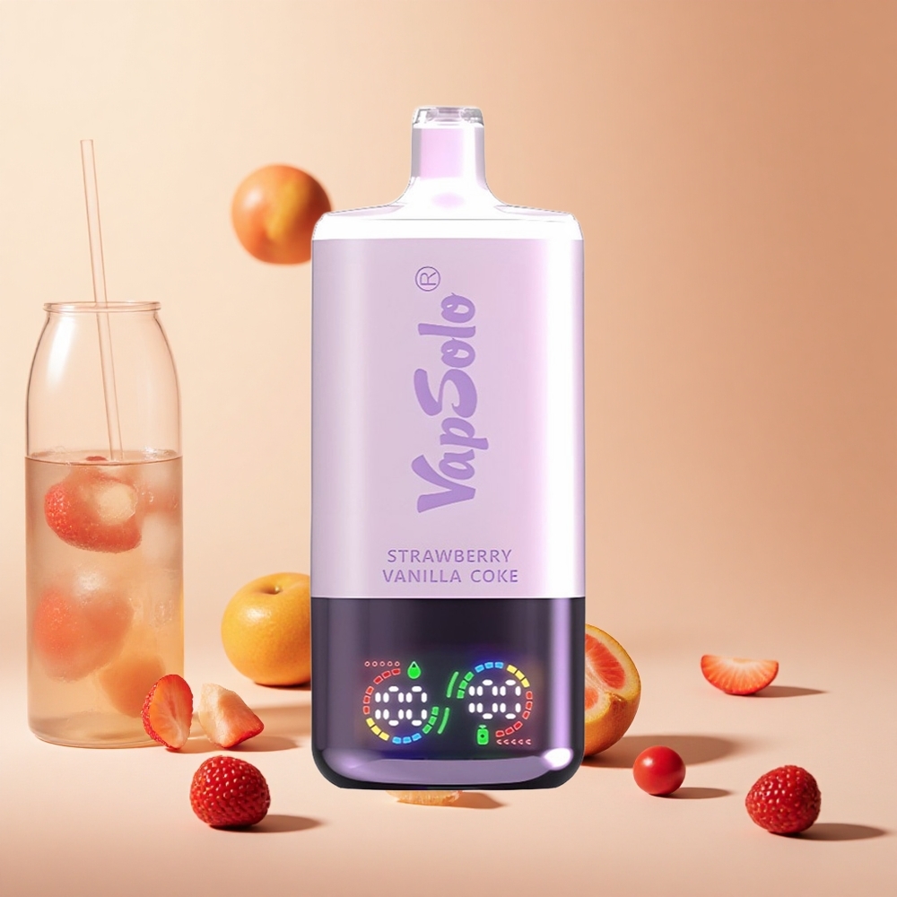 Eper Vanília Kóla VapSolo Triple 30000 Puffs hungary wholesale 40ml