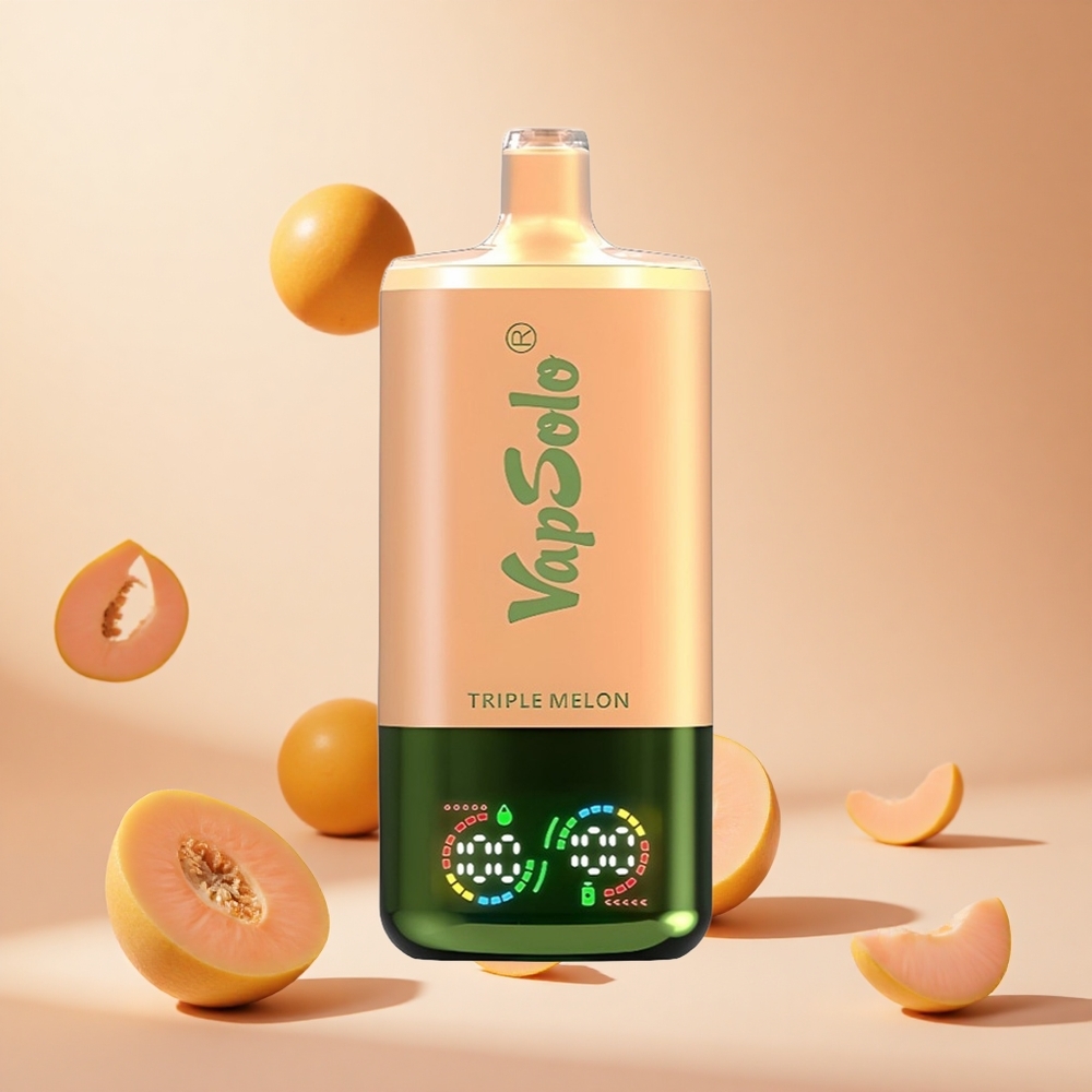 Hármas Sárgadinnye VapSolo Triple 30000 Puffs hungary wholesale 40ml e-folyadék