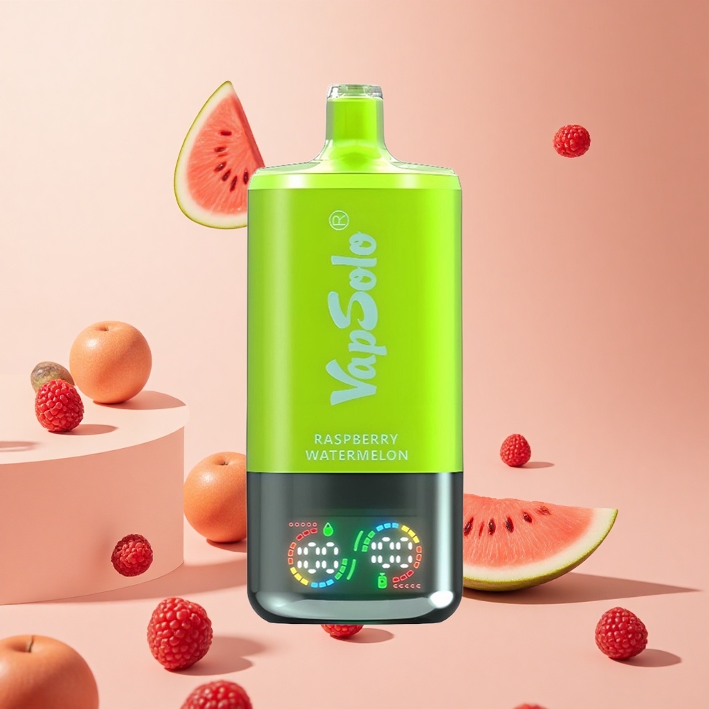 Málna Görögdinnye VapSolo Triple 30000 Puffs hungary wholesale 40ml e-folyadék