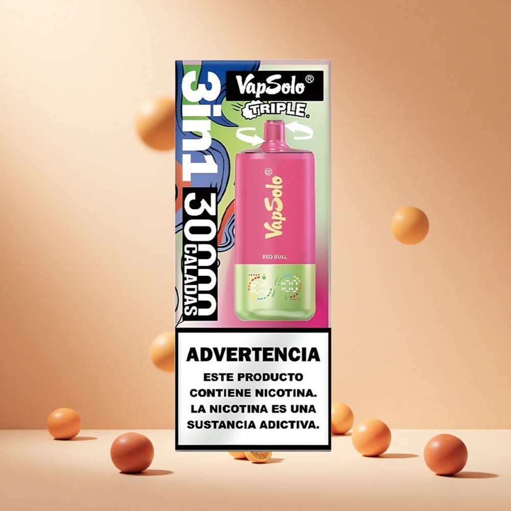Vörös Bull VapSolo Triple 30000 Puffs hungary wholesale 40ml e-folyadék