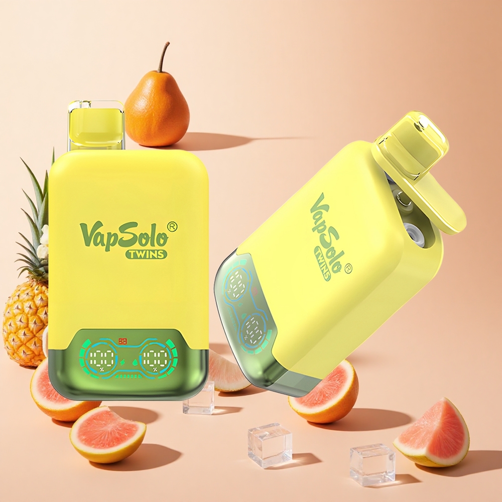 Ananász-Kókusz & Görögdinnye Jég Vapsolo Twins 20000 Puffs hungary wholesale 40 ml e-folyadék