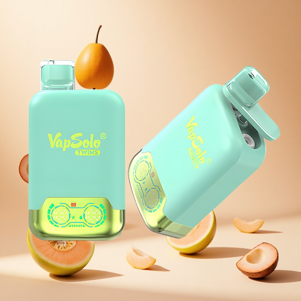 Hármas Dinnye & Ananászkókusz Vapsolo Twins 20000 Puffs hungary wholesale 40 ml