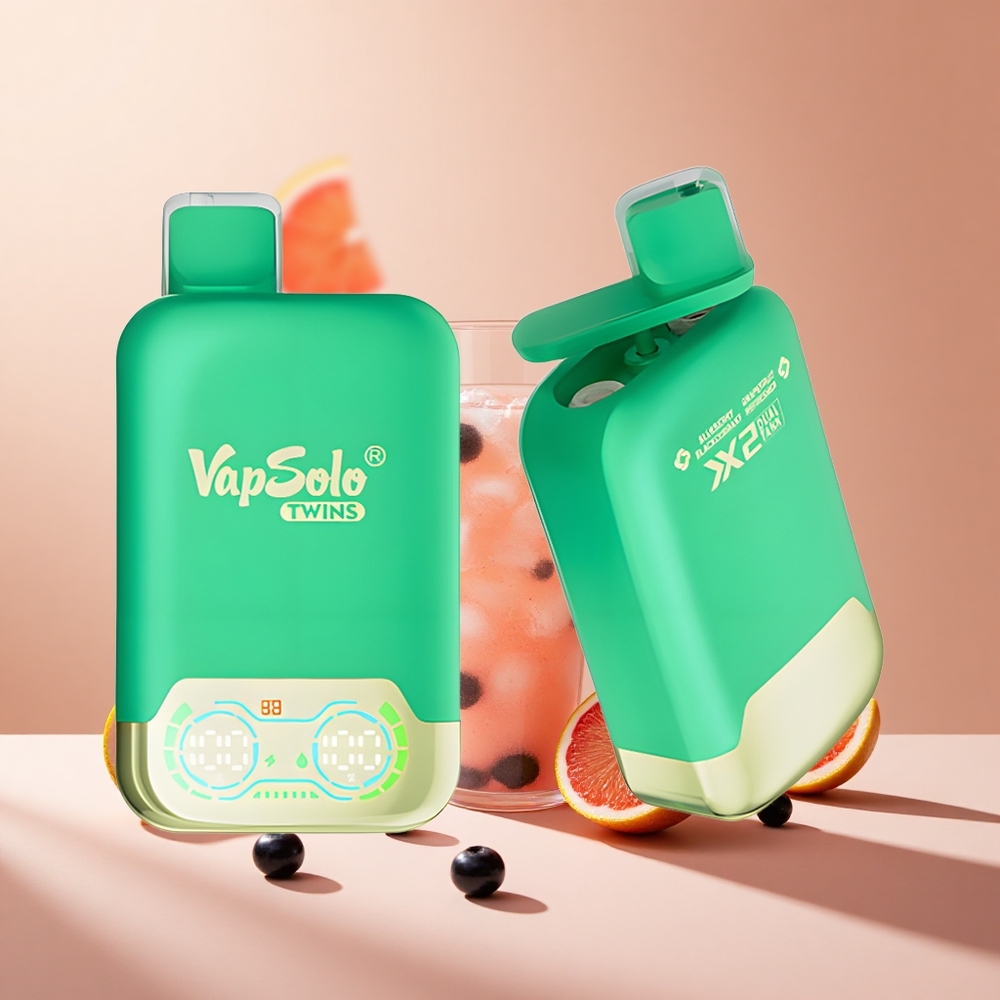 Áfonya-Ribizli & Grépfrút Frissítő Vapsolo Twins 20000 Puffs hungary wholesale 40 ml e-folyadék