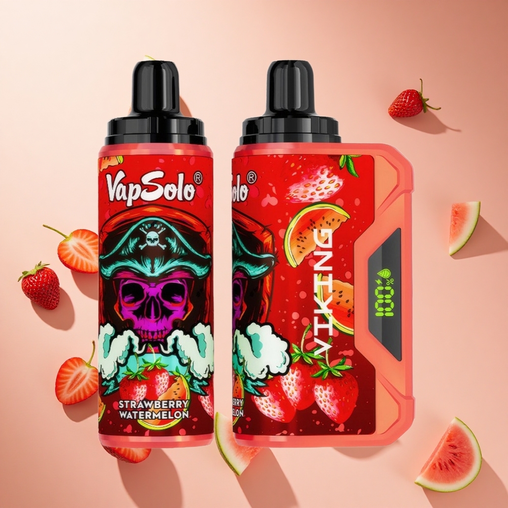 Eper görögdinnye VapSolo VIKING 12000 Puffs hungary wholesale Type-C töltés
