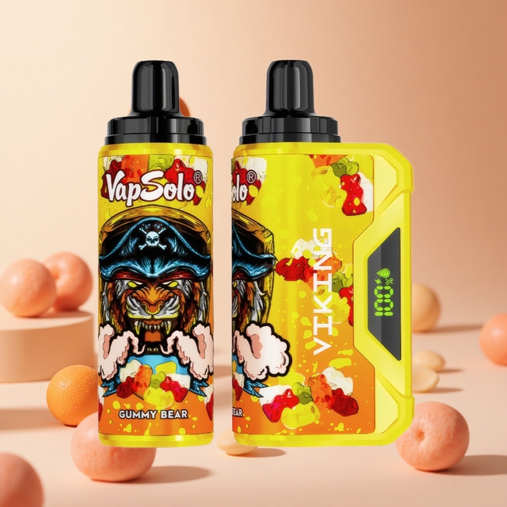 Mályvacukor VapSolo VIKING 12000 Puffs hungary wholesale Típus-C töltés