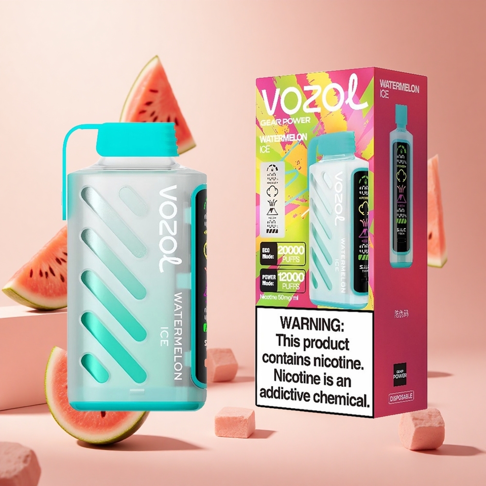 Görögdinnye Jég VOZOL Gear Power 20000 Puffs hungary wholesale Dual Mesh Coil