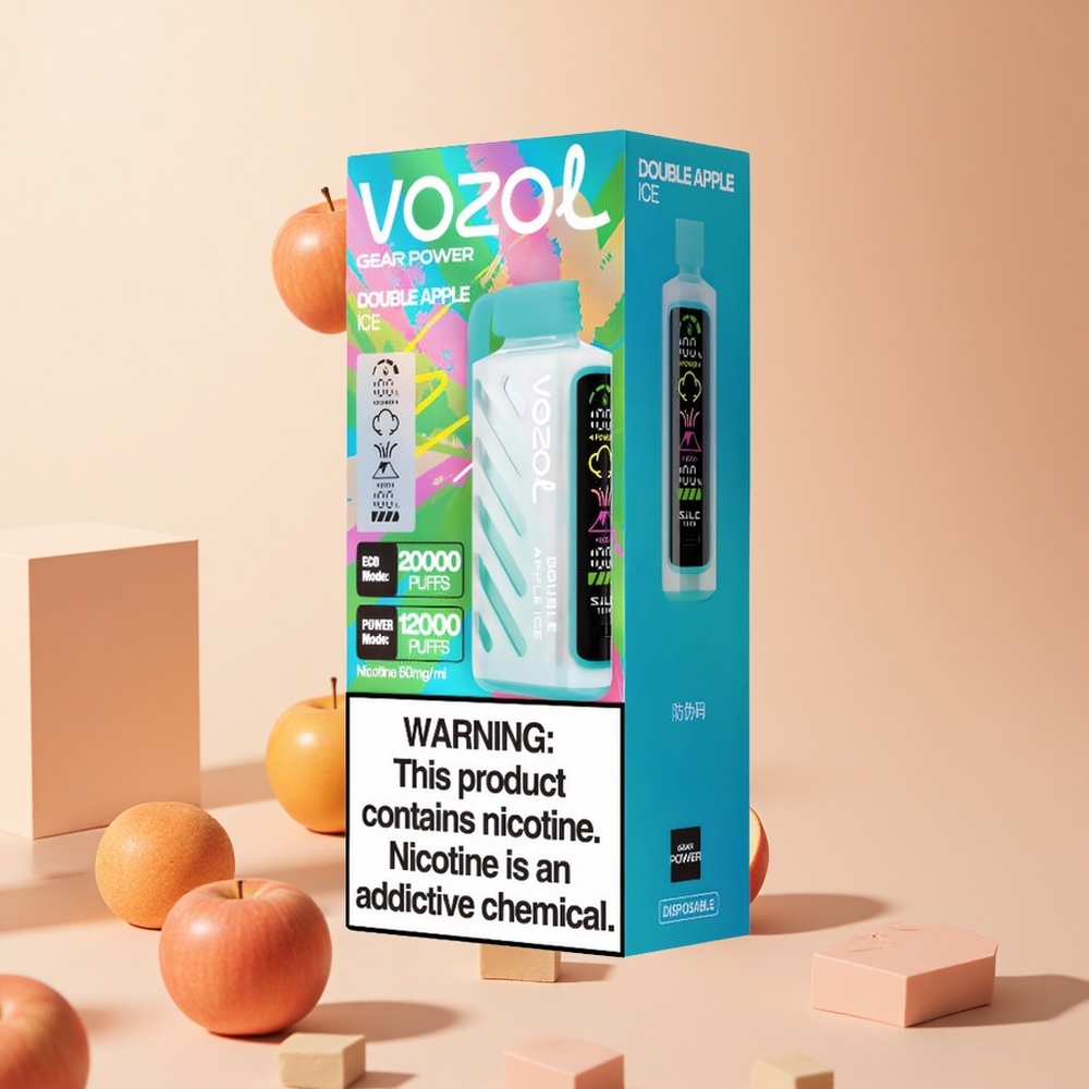 Kettős Alma Jég VOZOL Gear Power 20000 Puffs hungary wholesale S.i.L.C. Tech