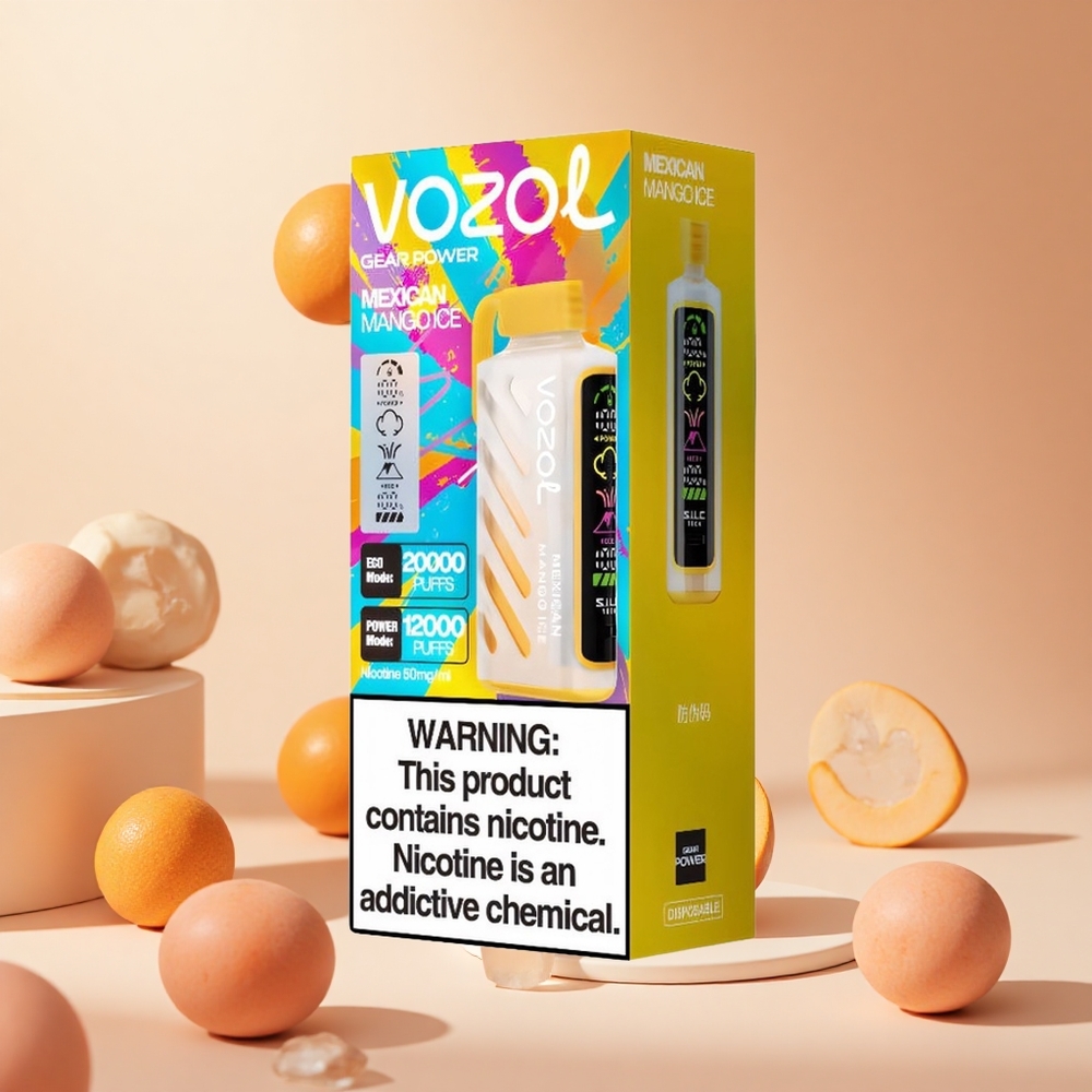 Mexikói Mango Jég VOZOL Gear Power 20000 Puffs hungary wholesale S.i.L.C. Tech