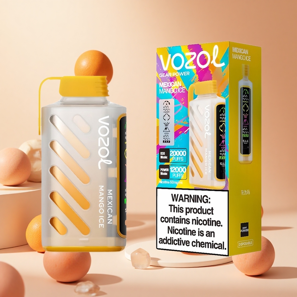 Mexikói Mango Jég VOZOL Gear Power 20000 Puffs hungary wholesale S.i.L.C. Tech