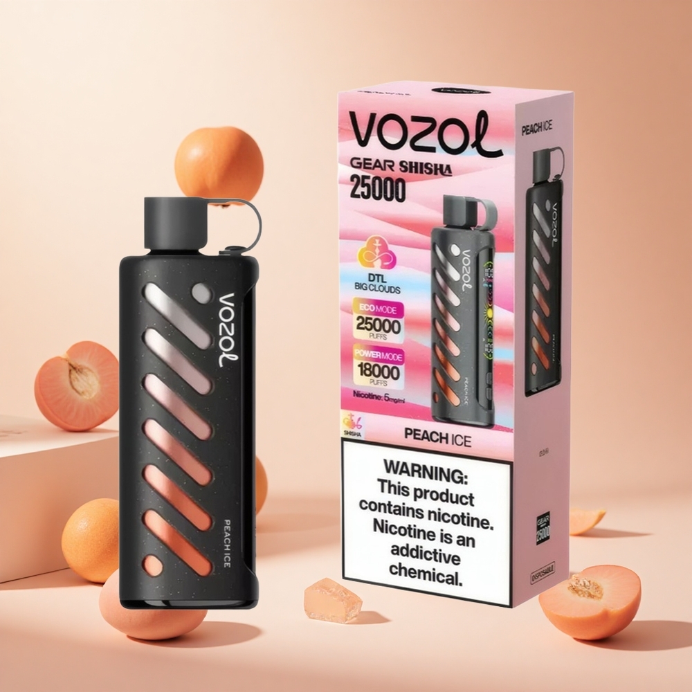Barack Jég VOZOL Gear Shisha 25000 Puffs hungary wholesale S.i.L.C Tech