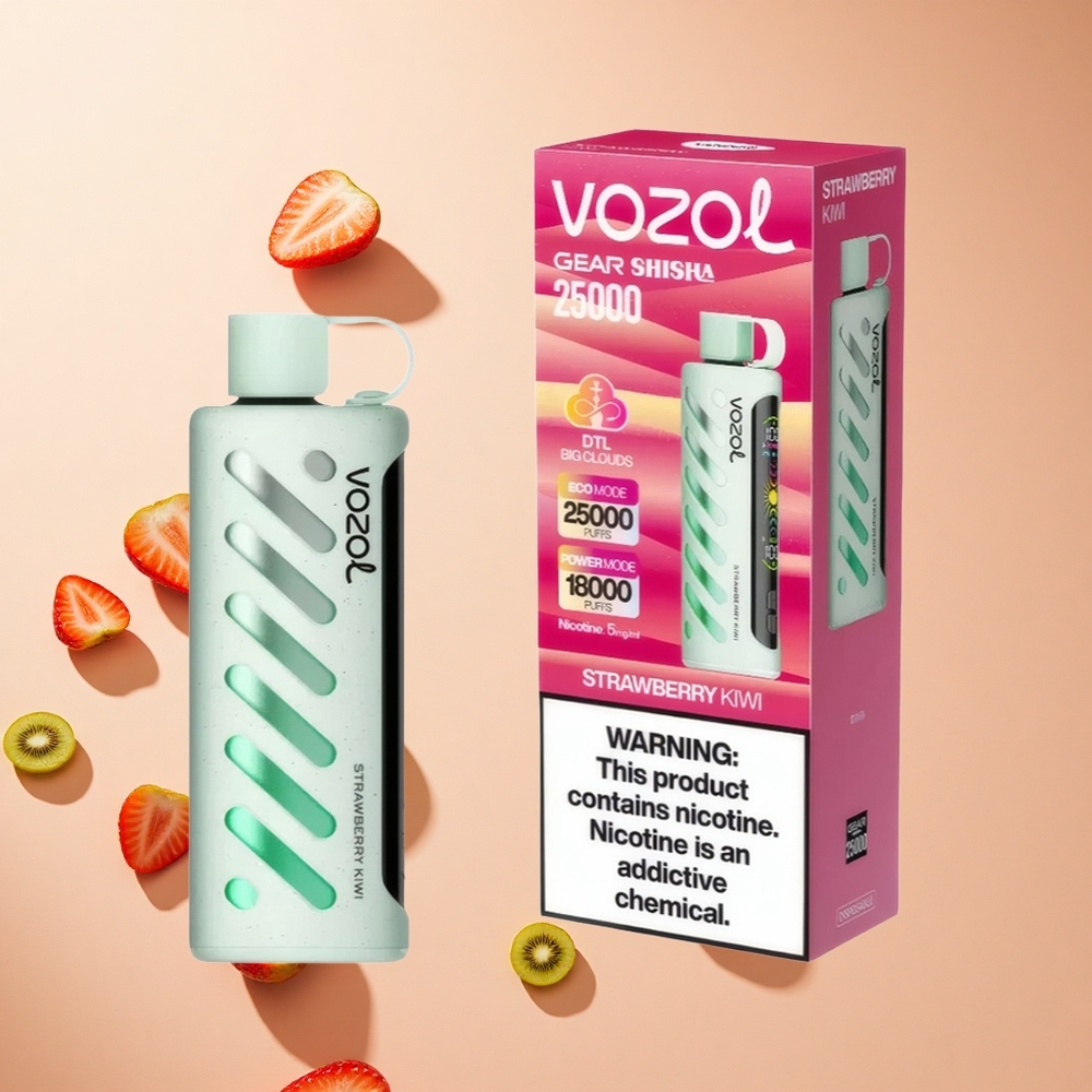 Eper-Kiwi VOZOL Gear Shisha 25000 Puffs hungary wholesale 1000mAh Akku