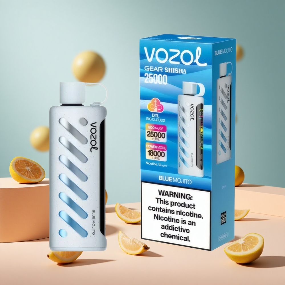 Kék Mojito VOZOL Gear Shisha 25000 Puffs hungary wholesale 1000mAh
