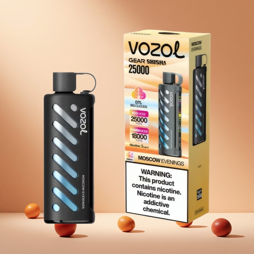 Moszkvai Esték VOZOL Gear Shisha 25000 Puffs hungary wholesale Dual Mesh Dual Modes