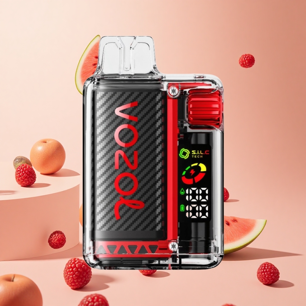 Málna Görögdinnye VOZOL Vista 20000 Puffs hungary wholesale OLED Kijelző és 650mAh Akku